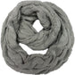 C.C Cable Knit Infinity Scarf