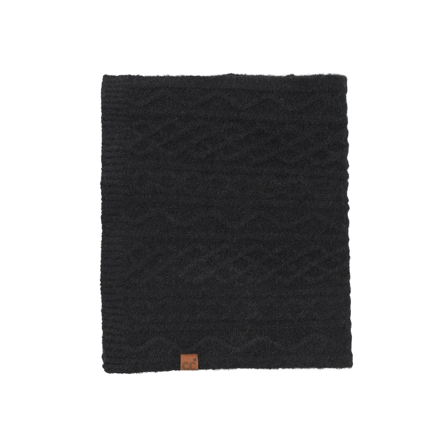 C.C Cable Knit Scarf