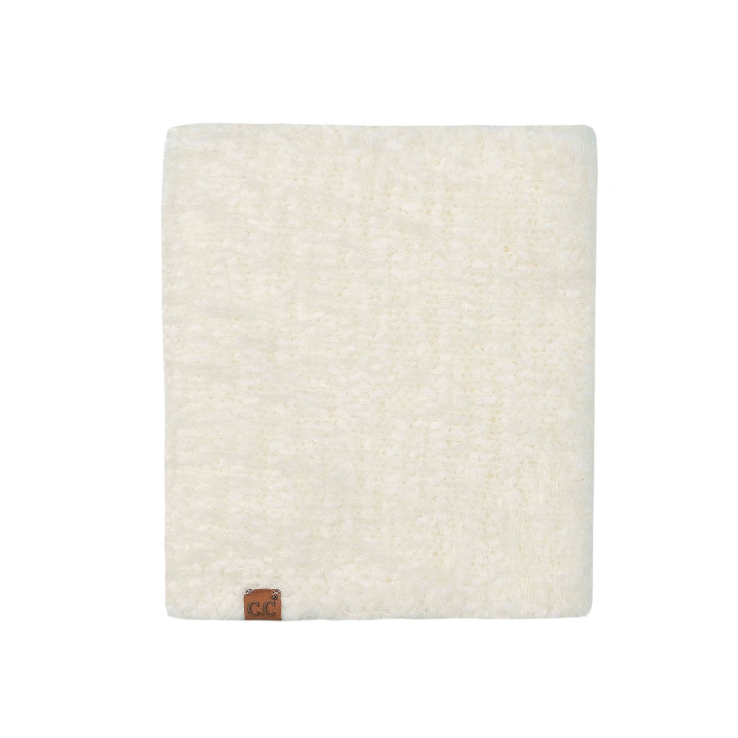 C.C Boucle Knit Scarf