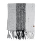 C.C Vertical Multi Color Wide Stripe Woven Scarf