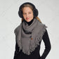 C.C Triangle Fringe Scarf