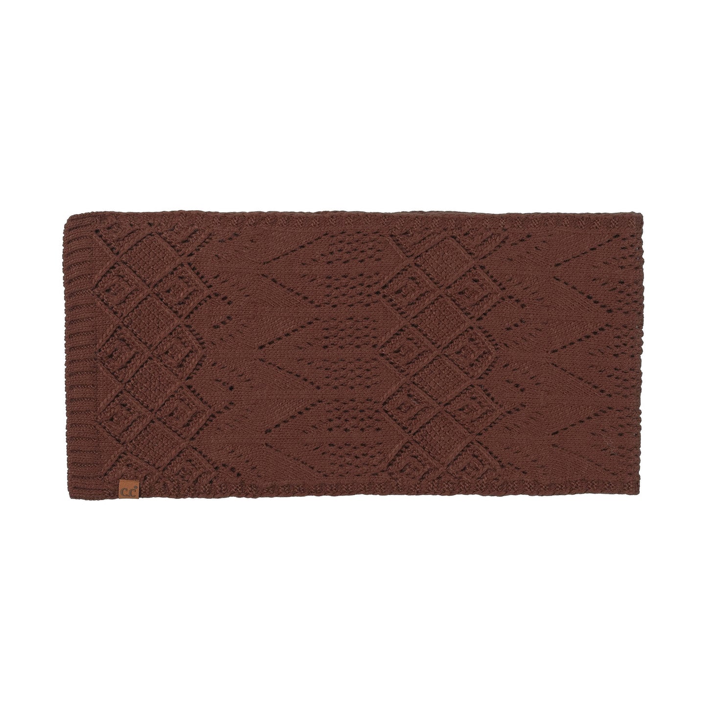 C.C Diamond Lace Pattern Scarf