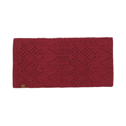 C.C Diamond Lace Pattern Scarf