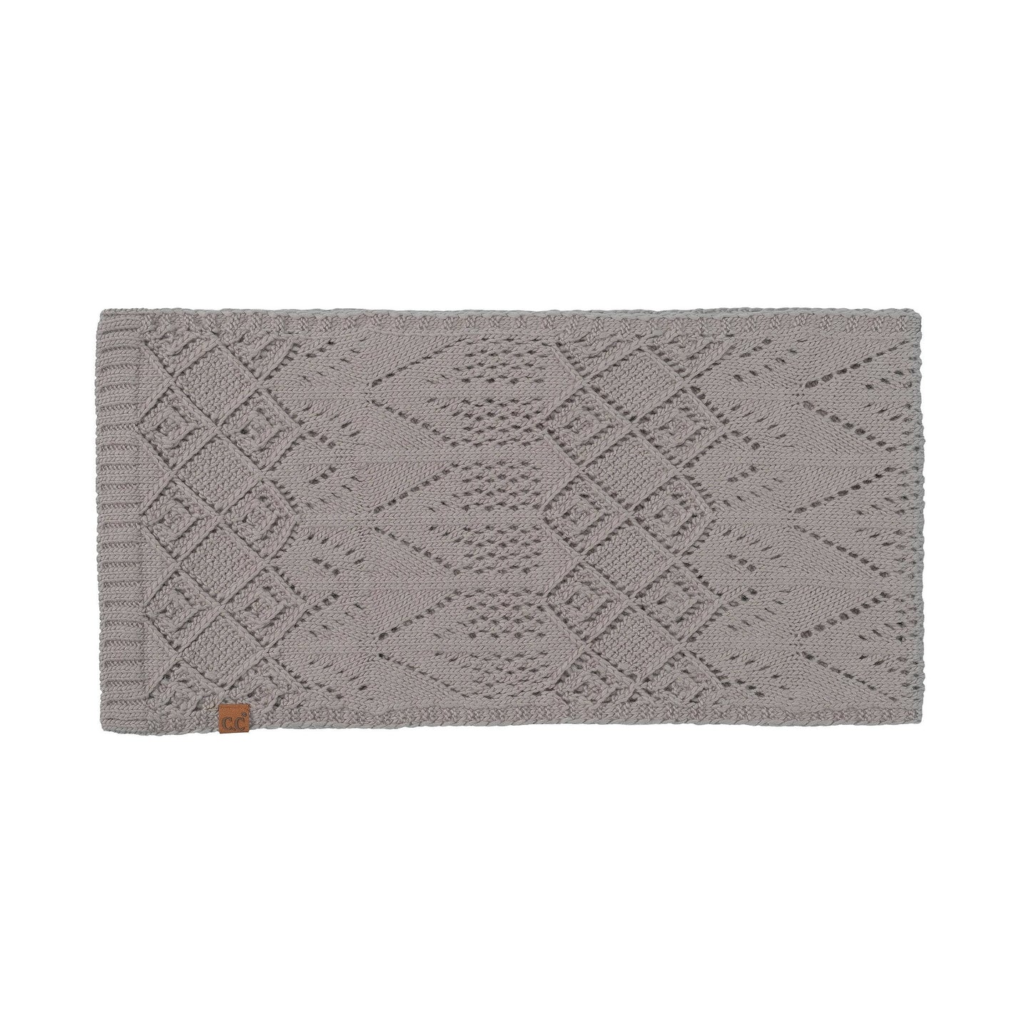 C.C Diamond Lace Pattern Scarf