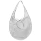 Mesh Tote Bag - Silver - Tote Bags