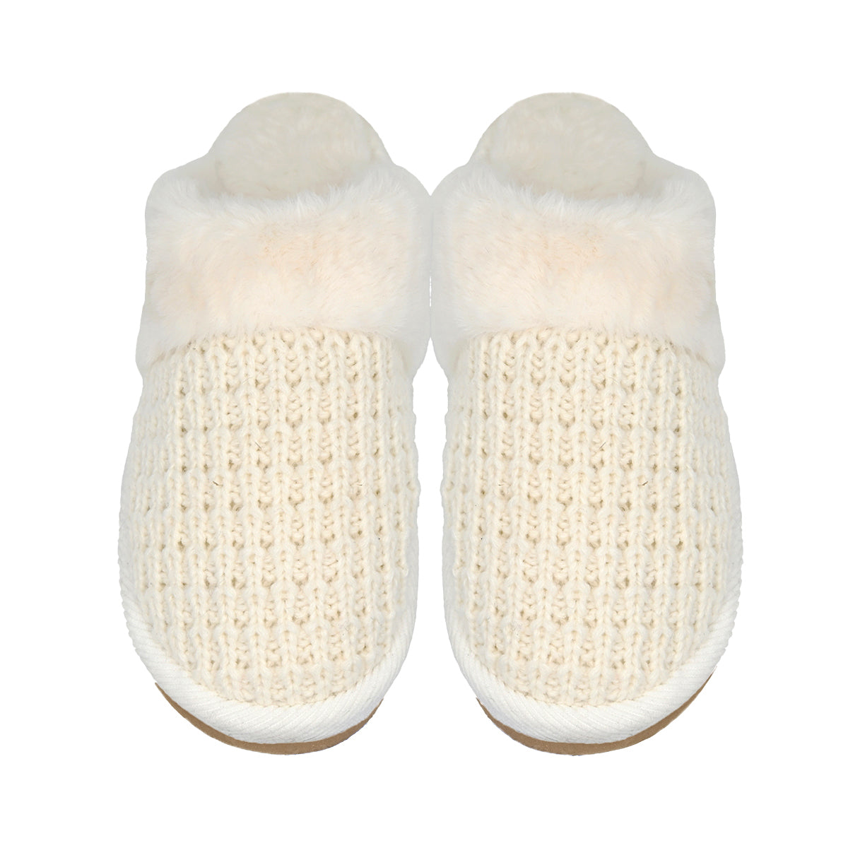 C.C Waffle Knitted Slippers