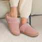 C.C Waffle Knitted Slippers