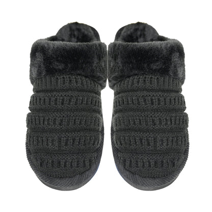 C.C Rib Pattern Knitted Slippers
