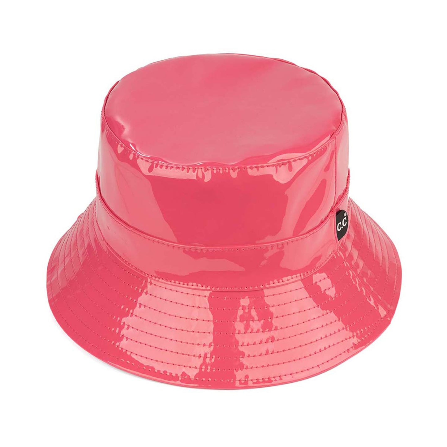 C.C Shiny Rain Bucket Hat 100% Pu