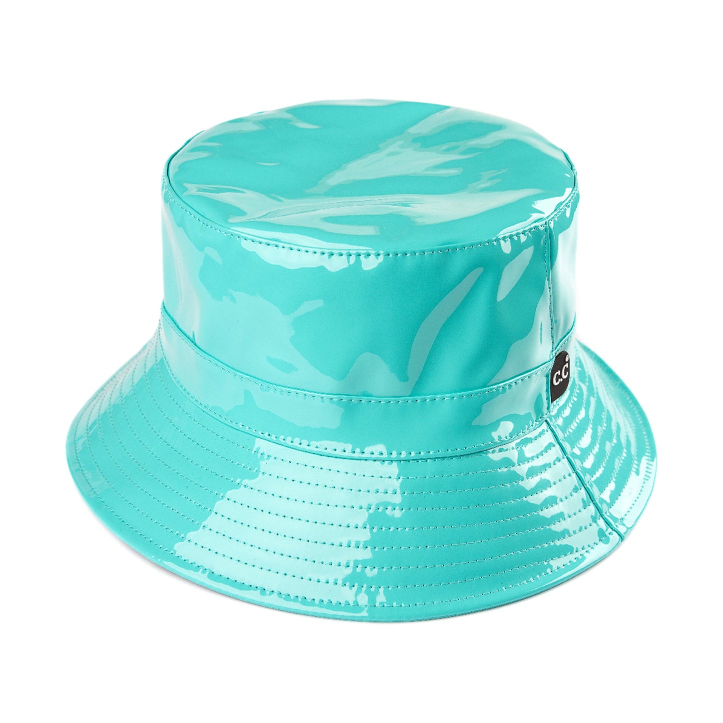 C.C Shiny Rain Bucket Hat 100% Pu