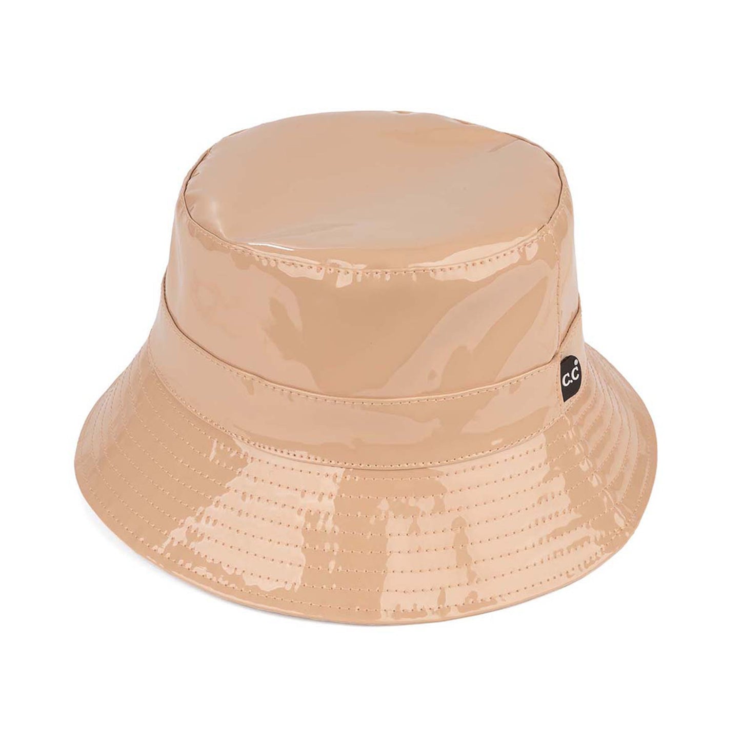 C.C Shiny Rain Bucket Hat 100% Pu