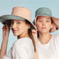 C.C Solid Reversible Ponytail Bucket Hat 100% Cotton