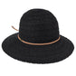 C.C Cotton Straw Brim Hat 100% Cotton