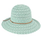 C.C Cotton Straw Brim Hat 100% Cotton