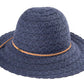 C.C Cotton Straw Brim Hat 100% Cotton
