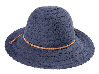 C.C Cotton Straw Brim Hat 100% Cotton