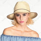 C.C Ombre Panama Hat 80% Paper Straw 20% Polyester
