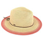 C.C Ombre Panama Hat 80% Paper Straw 20% Polyester