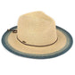 C.C Ombre Panama Hat 80% Paper Straw 20% Polyester