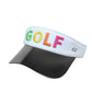 C.C Sun Visor "Golf" Embroidery