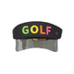 C.C Sun Visor "Golf" Embroidery