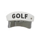 C.C Sun Visor "Golf" Embroidery