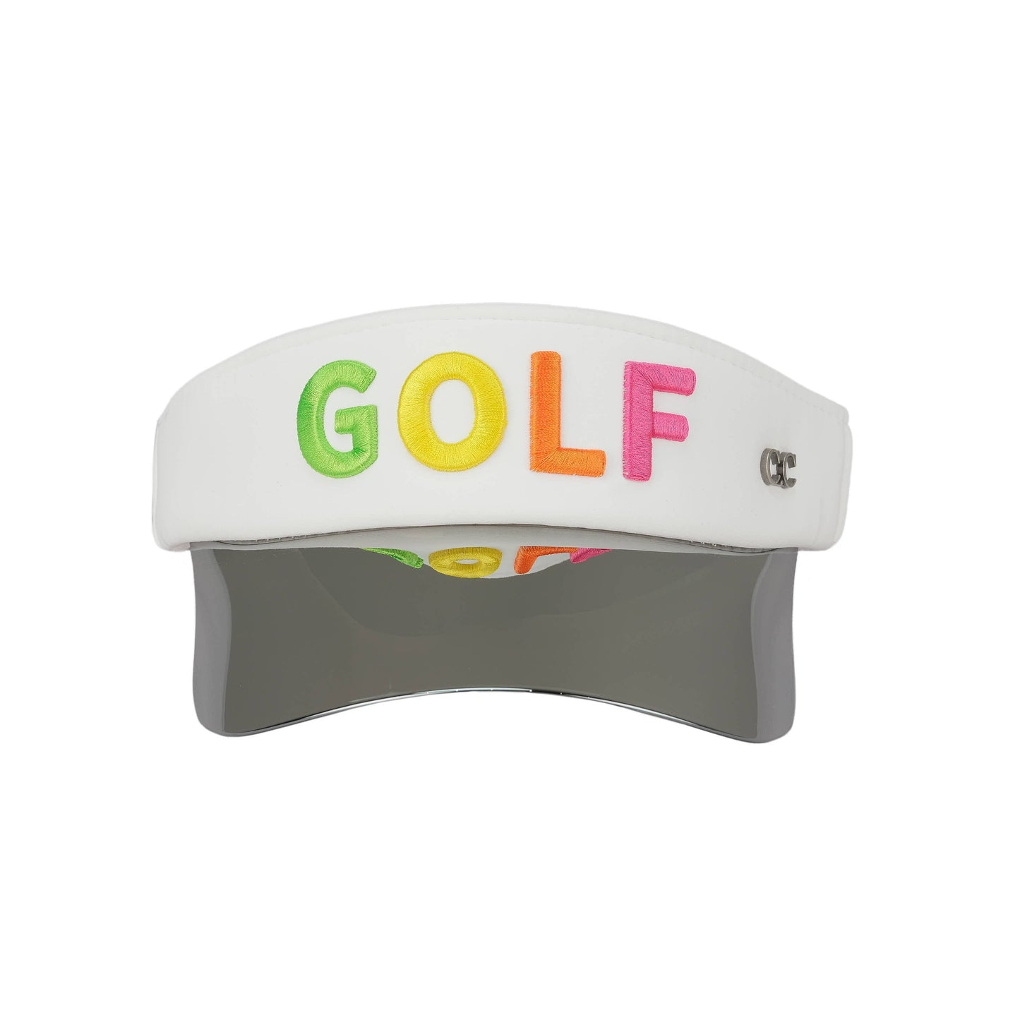 C.C Sun Visor "Golf" Embroidery