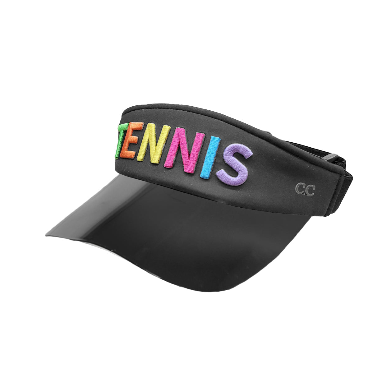C.C Sun Visor "Tennis" Embroidery