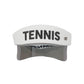 C.C Sun Visor "Tennis" Embroidery