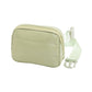 Sage GreenPuffer Rectangle Sling Bag Fanny Bag Belt Bag, this stylish is bag made from durable material to ensure maximum protection and comfort. It features a fashionable design with adjustable straps, and secure buckle closure ensuring your valuables are safe and secure. The perfect accessory for any occasion, shopping, etc.