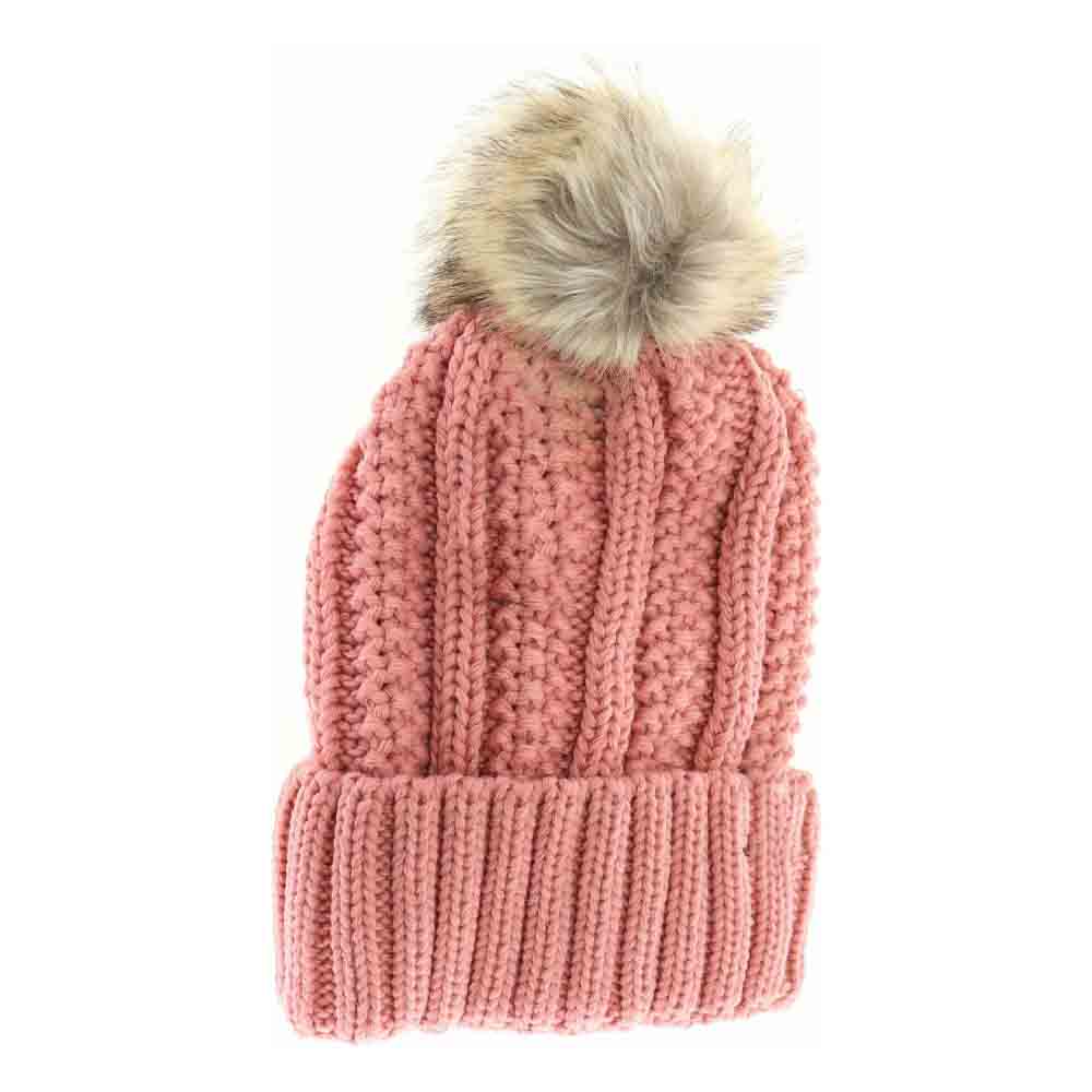 SalmonPink Fuzzy Lined Fur Pom CC Beanie combines expert craftsmanship with functional design to keep you warm in cold conditions. Its plush fuzzy lining ensures excellent insulation, while the soft fur pom adds a sophisticated touch without compromising comfort. Lightweight yet durable, this beanie is an essential accessory for cold-weather wear, blending practicality with refined style. 