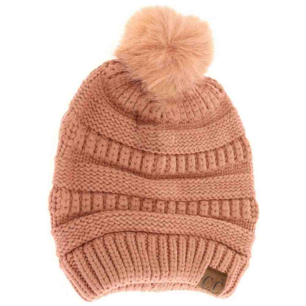 Sandstone Super Soft Matching Fur Pom C.C Beanie combines luxurious softness with practical warmth. Made from premium materials, this beanie ensures a snug fit that keeps you comfortable in chilly conditions. Featuring a coordinating fur pom, it offers a stylish accent that complements any winter outfit. Ideal for those seeking both function and fashion, this beanie delivers lasting comfort without compromising on elegance. 