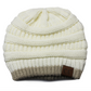 C.C Two Tone Striped Beanie Hat
