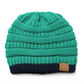 C.C Two Tone Striped Beanie Hat
