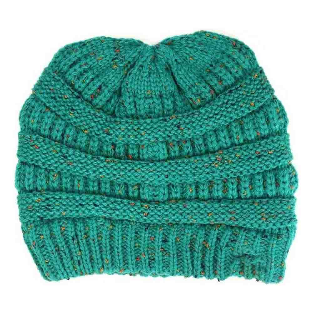 Sea_Green Flecked CC Beanies offer a blend of style and functionality with their distinctive flecked pattern and cozy knit fabric. Expertly crafted for warmth and comfort, these beanies provide reliable insulation during chilly weather while maintaining a fashionable edge. Their versatile design complements a range of casual and outdoor looks, making them an essential accessory for seasonal layering. Durable and soft, they ensure lasting wear without sacrificing comfort. 