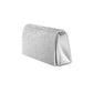 Sliver Shine at every occasion with this aqua crystal clutch, designed with a sleek silhouette and shimmering detail. Perfect for weddings, galas, and nights out, this glamorous statement bag adds elegance and sparkle to any outfit.