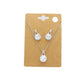 Silver CZ Cushion Square Stone Jewelry Set, add a touch of sophistication to any outfit with this beautiful set. Perfect for enhancing any occasion, this jewelry set will add classic charm and elegance to your look. Gift for birthdays, anniversaries, Mother's Day, Thank you, or any other meaningful occasion.