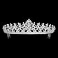 Silver Marquise Round Stone Embellished Princess Tiara, this awesome princess tiara will make you the ultimate royal beauty and make you absolutely stand out to receive the best compliments on special occasions. It perfectly adds luxe to your outfit and makes you more gorgeous. It's easy to put on & off and durable. The stunning hair accessory is really beautiful, Pretty, and lightweight. 