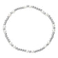 Silver Pearl Stainless Steel Ball Beaded Stretch Bracelet is the perfect accessory for any outfit. The mix of pearls and stainless steel balls adds a touch of elegance, while the stretch design ensures a comfortable fit. Expertly crafted with high-quality materials, this bracelet is both stylish and durable.