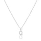 Silver Q Stainless Steel CZ Stone Paved Monogram Pendant Necklace is the perfect accessory for adding a touch of glamour and personalization to any outfit. Crafted from high-quality stainless steel, this necklace is adorned with sparkling CZ stones in a beautiful monogram design. Elevate your style with this elegant and unique piece.
