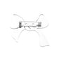 Silver Stainless Steel Cutout Bow Pin Brooch is the perfect accessory for any outfit. Made with high-quality stainless steel, this brooch is both durable and stylish. Its intricate cutout design adds a touch of sophistication to any look. Upgrade your wardrobe with this must-have piece that will never go out of style.