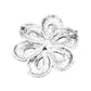 SilverCrystal Crystal Teardrop Cluster Flower Pin Brooch will add sparkle to any outfit. The intricate design and high-quality crystals create a stunning statement piece to enhance any garment. Perfect for weddings, parties, or special occasions. 