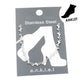 Silver Stainless Steel Dolphin Link Anklet adds a touch of elegance to any outfit. Made from high-quality stainless steel, this anklet is durable and resistant to tarnishing. Its unique dolphin link design represents grace and freedom, making it a perfect accessory for those who love the ocean. Transform your look today with this beautiful piece. 