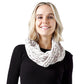 Two Tone Fuzzy Fur Infinity Scarf, in cool colors gives any outfit a unique look, a versatile choice to be worn over many Tops keeping your look stylish. Birthday Gift, Christmas Gift, Regalo Navidad, Regalo Cumpleanos, Anniversary Gift, Secret Santa, Thank you Gift, Valentines Day Gift, Regalo Dia del Amor.
