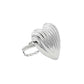 Silver Stainless Steel Ribbed Heart Adjustable Ring offers a stylish and durable option for everyday wear. Crafted from high-quality stainless steel, this ring features a ribbed design and an adjustable band for a comfortable fit. Perfect as a gift or a personal accessory, this ring is a versatile addition to any jewelry collection. 