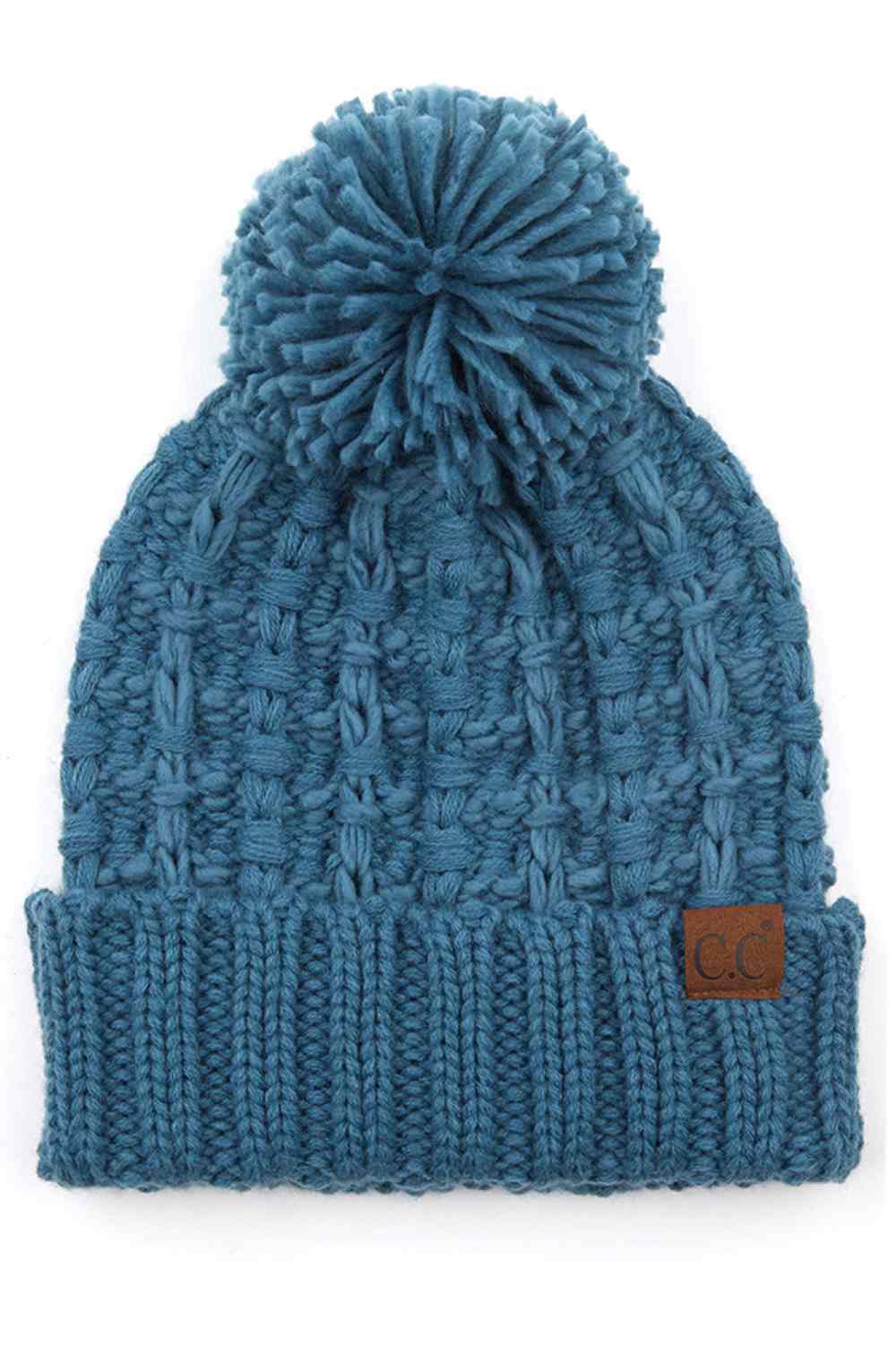 Steel Blue This beautiful beanie design gives you the ability to highlight and contrast many different outfits. Perfect to wear indoors and outdoors with up-dos. 