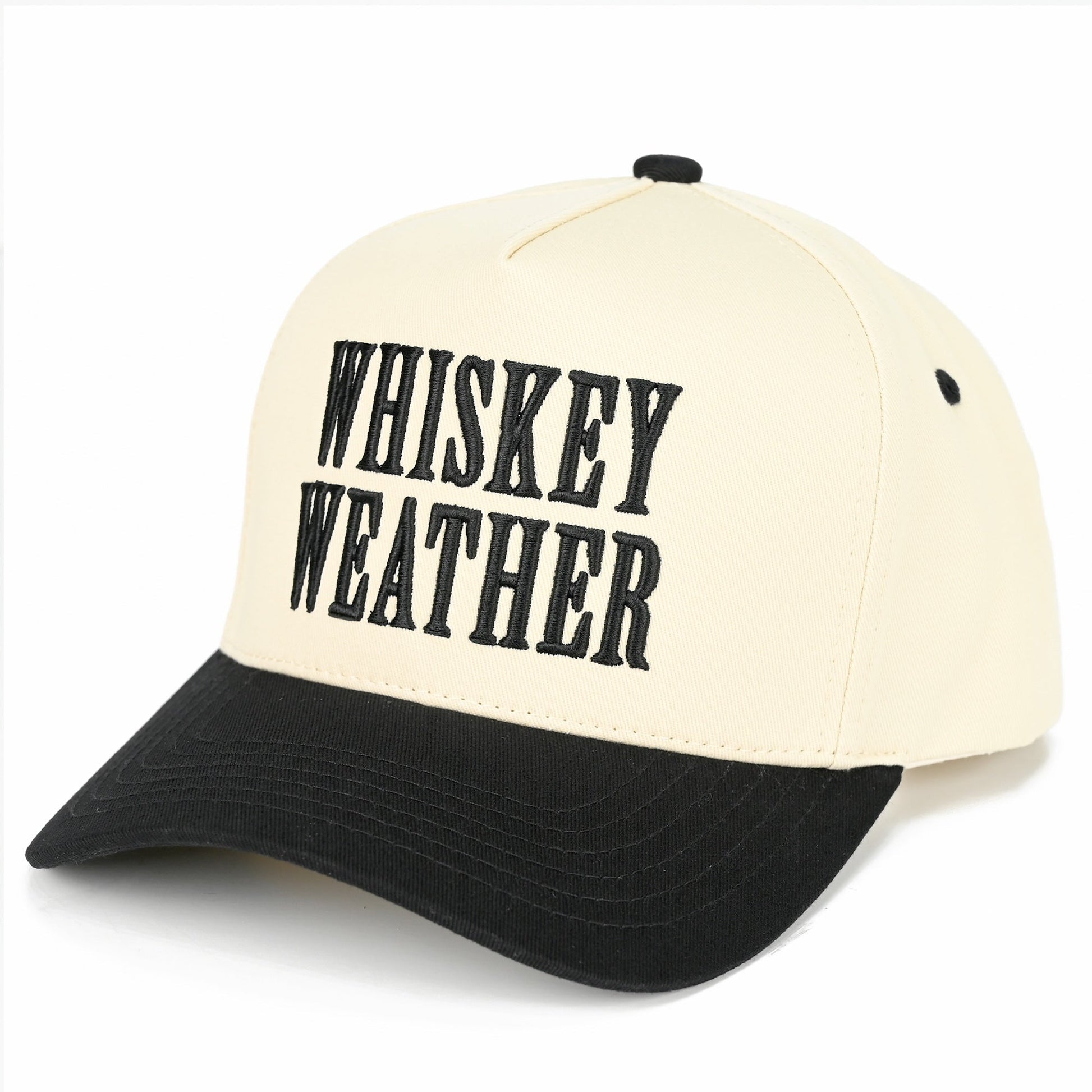 C.C Whiskey Weather Trucker Hat - Black - Trucker Hats