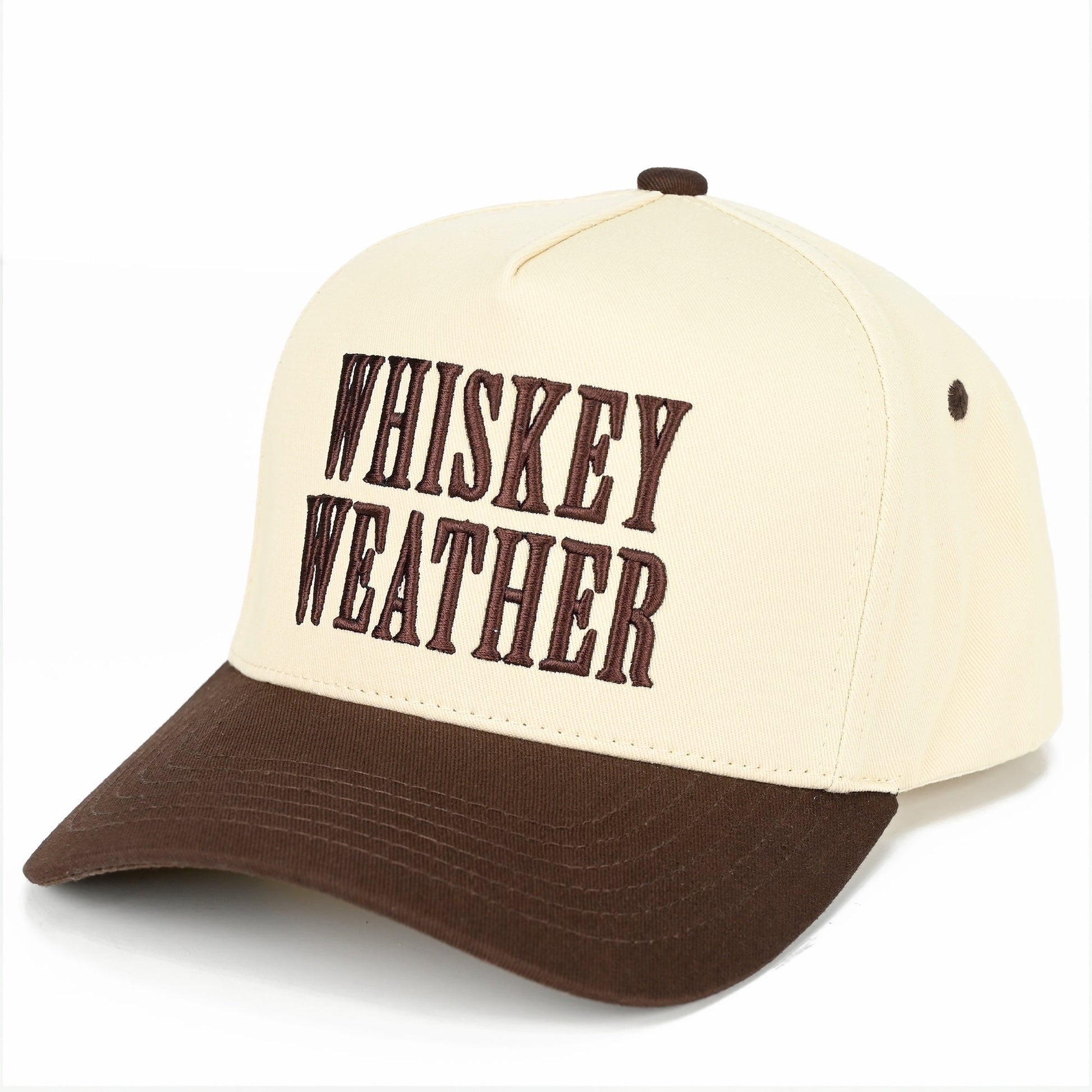 C.C Whiskey Weather Trucker Hat - Brown - Trucker Hats