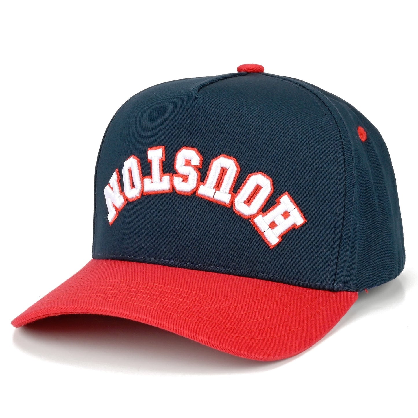 C.C Houston Trucker Hat - Red/Navy - Trucker Hats