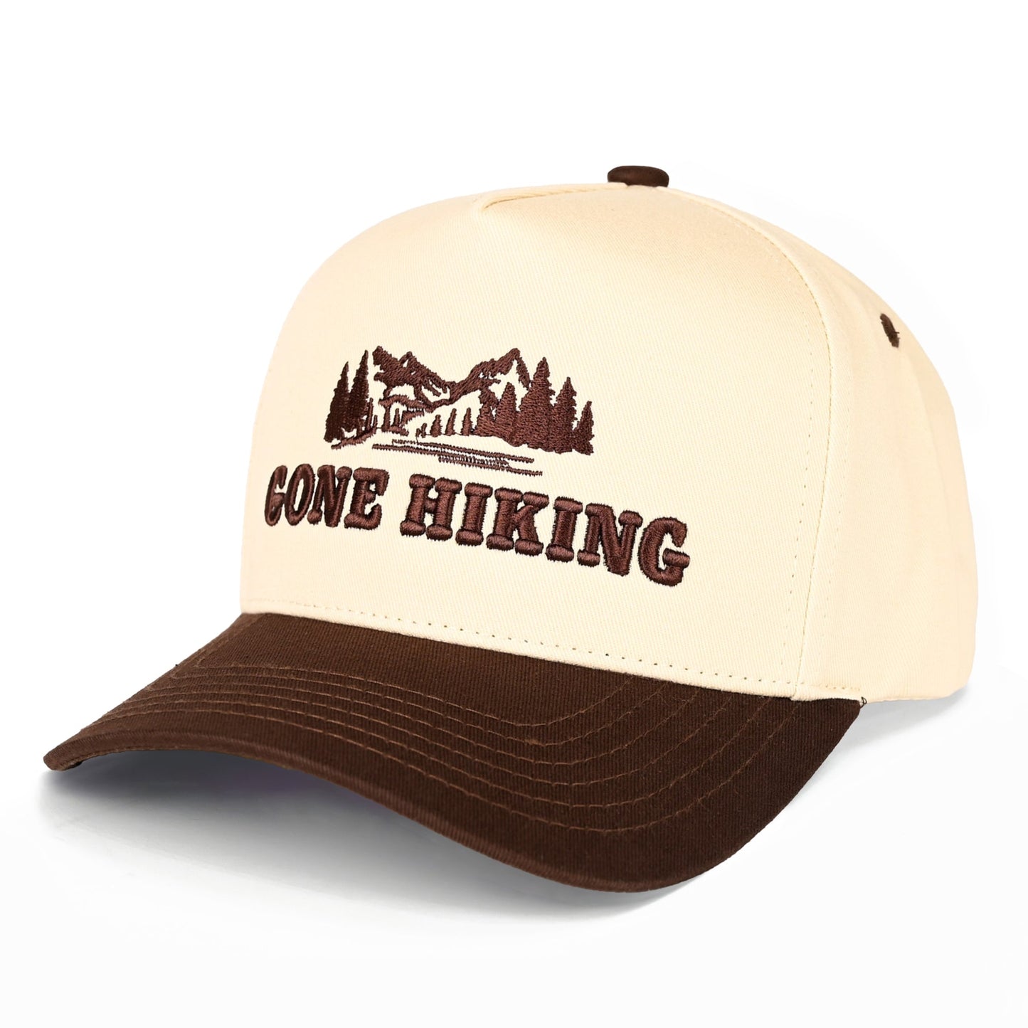 C.C Weekend Hiking Club Trucker Hat - Brown - Trucker Hats